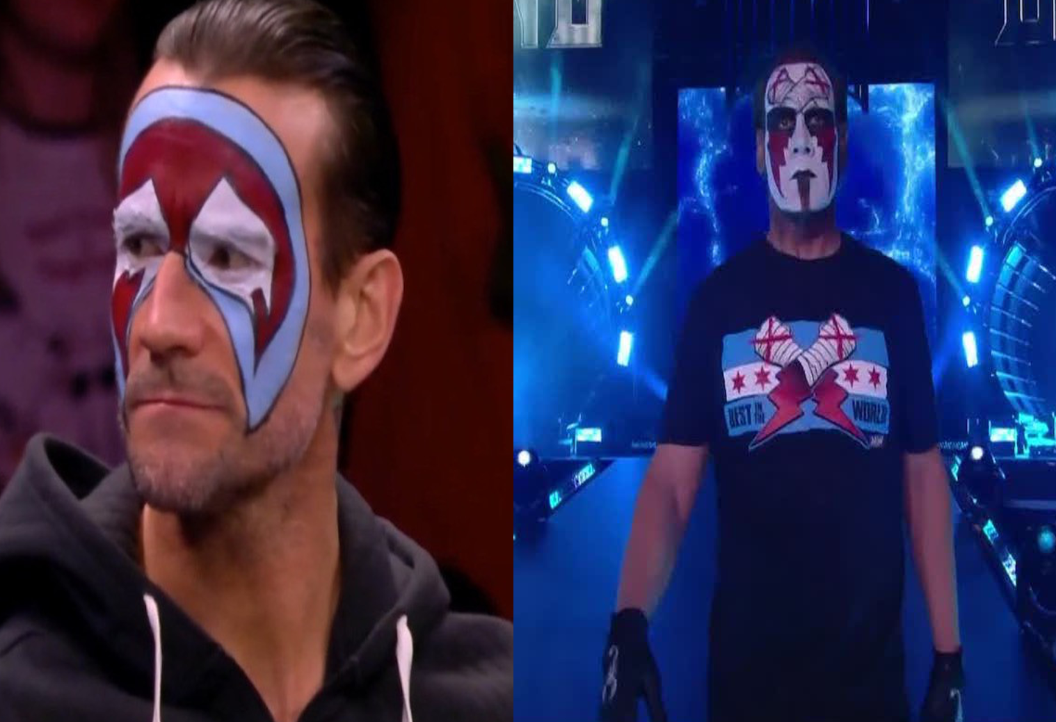 CM Punk and Sting’s Facepaint: A Review